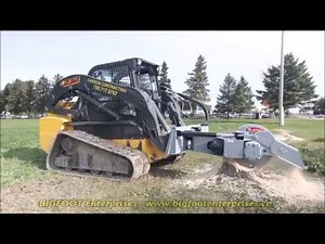 Skid Steer S24 Stump Grinder