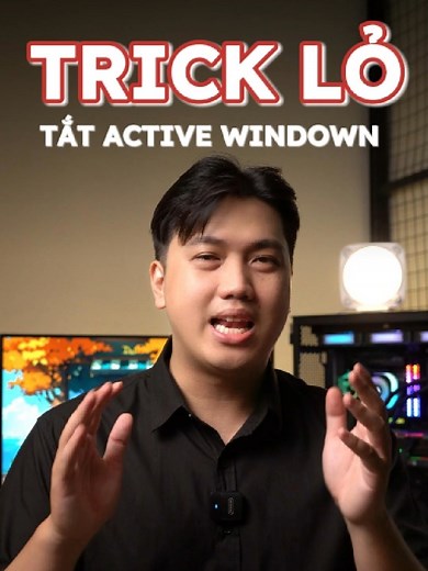 Trick lỏ | Cách tắt Active Window đơn giản ngay tại nhà #nguyencupida #LearnOnTikTok #thanhcongnghe #pcgaming