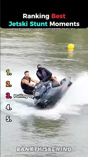 Ranking Best Jet ski Stunts Moments 🌊🔥