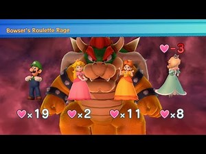 Mario Party 10 Bowser Party #311 Luigi, Peach, Daisy, Rosalina Chaos Castle Master Difficulty