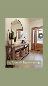 66K views · 4.2K reactions | My favorite hidden toy storage, baskets!...