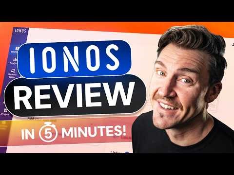 IONOS Review in 5 Minutes | Is IONOS hosting still GOOD in 2026? (Honest)
