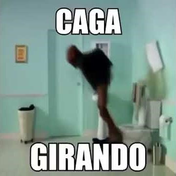 Caga girando (Meme do Borges) 😂