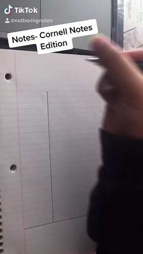 Effective Study Tips Using the Cornell Notes Method