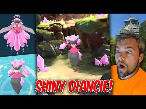 Shiny Diancie Caught In Pokémon GO! Sparkle And Shine MW Research Complete!