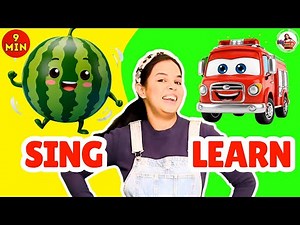 The Yummy Fruit Song + More Nursery Rhymes! 🍎 Collection | 9-Min Kids Song Compilation | Ms. Ruby