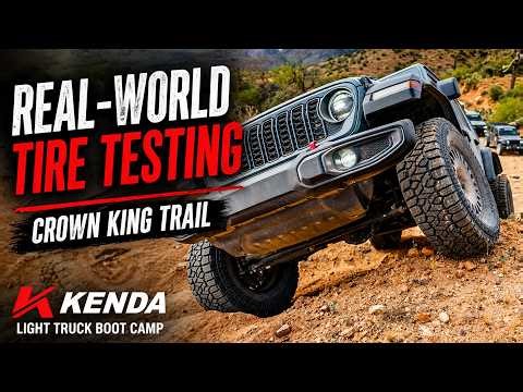 Real-World Tire Testing on Crown King Trail | Kenda Light Truck Boot Camp