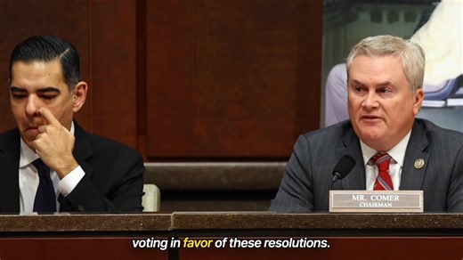 Democratic Ranking Member Robert Garcia voted NO on contempt for Bill and Hillary Clinton. Just as predicted by Chairman James Comer, Garcia was following marching orders from Brooklyn's Barack. This is all a political game for them and not about the victims. | House Oversight Committee
