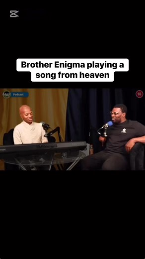 Brother Enigma playing a song from heaven #brotherenigma #ChristianMusic #christiangirl #christianboy #heaven #jesus #Amen | David The-Steward