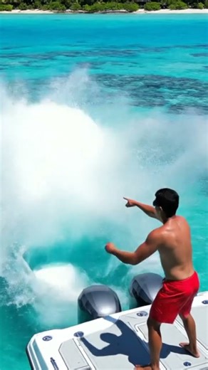 This Ice Block Created an Insane Explosion #shorts #satisfying