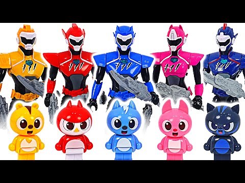 Miniforce Super Dinosaur Power Ranger figure Volt, Sammy, Rio, Lucy, Max! Go! | DuDuPopTOY