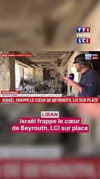 🔴 Israel strikes the heart of Beirut: LCI is on the scene | LCI