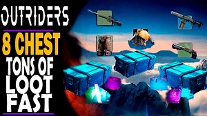 OUTRIDERS – FAST AND EASY LOOT – 8 EASY CHEST IN ONE AREA – QUICK GUIDE!!