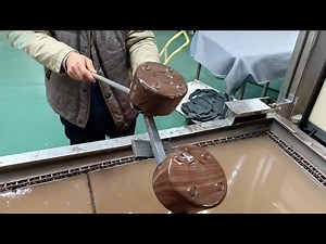 Cylindrical aluminum alloy wood grain water transfer printing surface treatment Huizhou #watertyla