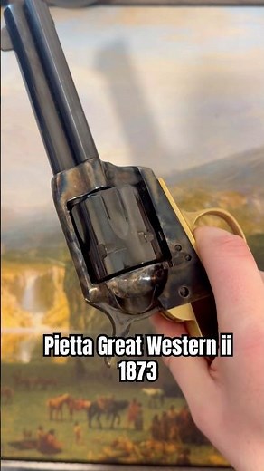 Pietta Great Western ii #cowboys #history #revolver357 #firearms