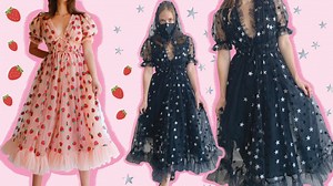 349K views · 12K reactions | DIY Strawberry Dress #strawberrydress PARTE 3 | Casa Ojal: Taller de Moda y Costura | Facebook