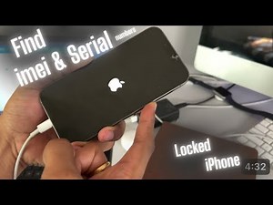 How to check IMEI or Serial number of iPhone in Locked State | Get IMEI of Locked iPhone