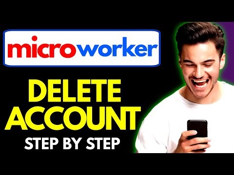 How to Delete Microworkers Account
