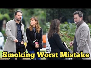 Jennifer Garner Words to Ben! Smoking Was the Worst Mistake of Your Life! Look Where It Brought You