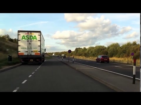 Dual Carriageway Short Slip Roads - Ultimate Driving - Newbury A34