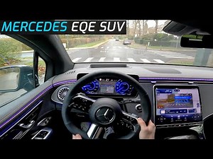 2024 MERCEDES EQE SUV 350+ 292 HP POV TEST DRIVE