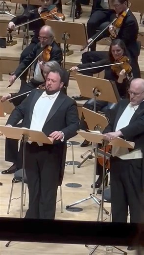Happy to share a fragment with you: Hostias - Messa da Requiem, Giuseppe Verdi, at 05.05. 2024 in Dresden Philarmonie under the baton of Grandissimo Maestro @danieloren_official. | Stefan Pop