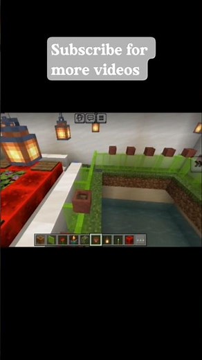 How to decorate dinning table in Minecraft