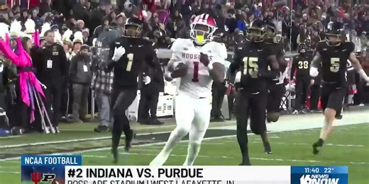 HIGHLIGHTS: Indiana beats Purdue 56-3