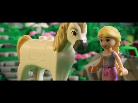 Rapunzel in the Dream Horse - LEGO Disney Princess - Stop Motion