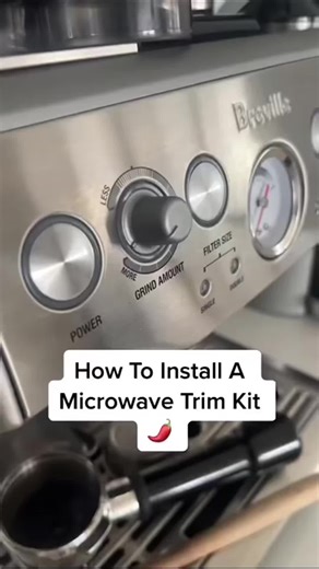 How To Install A Microwave Trim-Kit. (Full Video) #microwave #trimkit #handyman #diy #howto