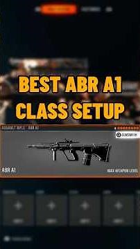BROKEN META ABR A1 SETUP in BLACK OPS 6!