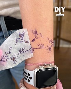 1.6M views · 5.4K reactions | The final tattoo is so delicate! 朗 | Do It Yourself | Facebook