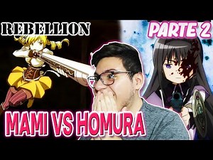 AKEMI HOMURA VS MAMI TOMOE | Puella Magi Madoka Magica: Hangyaku no Monogatari (Rebellion) | PARTE 2