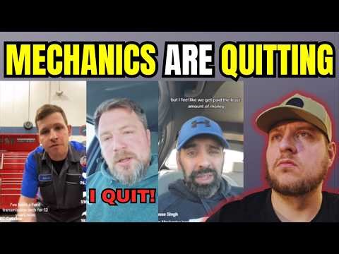 Car Mechanics QUITTING in Record Numbers — Here's Why