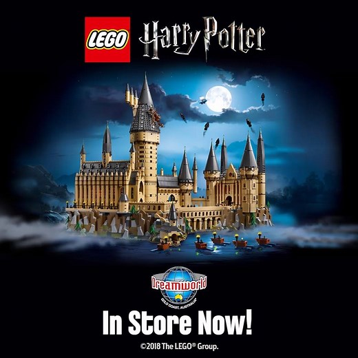21K views · 466 reactions | Watch the LEGO® Harry Potter™ Hogwarts™ Castle come alive in this magical video! ⚡ 6,000+ pieces ⚡ 15+ hours ⚡ 1 massive Harry Potter™ fan Get yours in store at the Dreamworld LEGO® store today. | Dreamworld Australia | Facebook