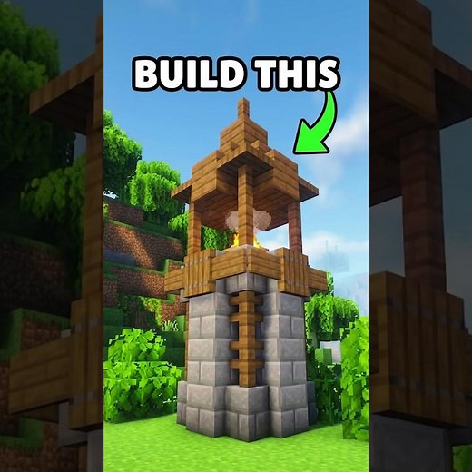 Minecraft BEST Medieval Tower!