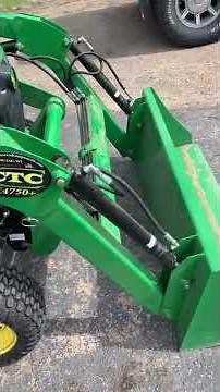 John Deere X700 Series CTC loader for sale