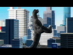 Godzilla Tail Sliding Scene in City (Fan Animation)