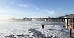 Surf shops in Pismo Beach temporarily affected by high surf and coastal flooding