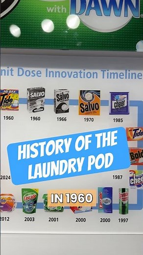 Laundry Pod History