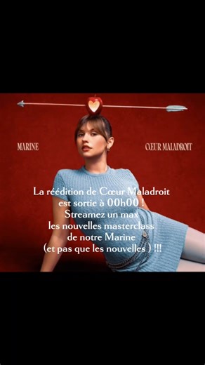Réédition Cœur Maladroit dispo !! Streamez ❤️❤️