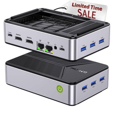 GMKtec G9 NAS Mini PC Intel Twin Lake N150 12GB LPDDR5 RAM 64GB EMMC 4*M.2 SSD | eBay