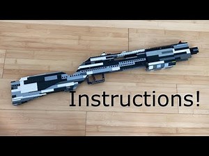 LEGO Pump Action Shotgun Instructions