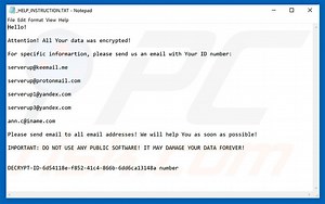 SERVER Ransomware