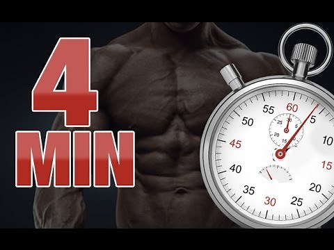 Hanging Ab Workout (4 MINUTES OF PAIN!)