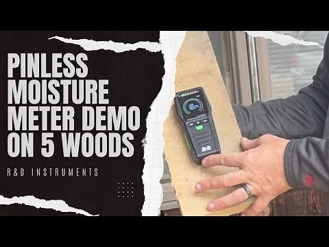 Review: R&D Instruments Pinless Moisture Meter Demonstrated