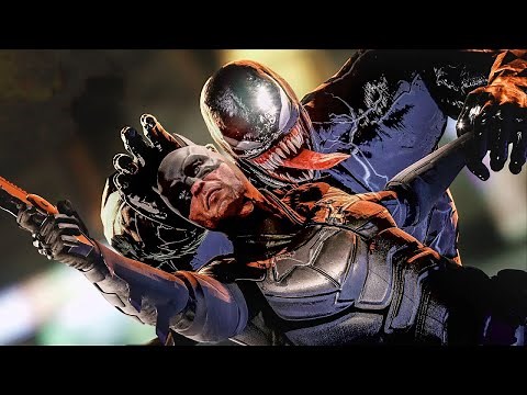 Venom Vs Batman | DC vs Marvel crossover Animation unreal engine