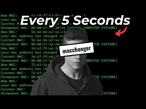 Automatically Change Mac Address every 5 Seconds | Kali Linux 2024