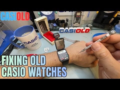 Fixing old casio watches