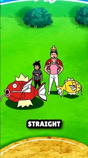 Magikarp Jumping Contest was WILD 😂 #pokemon